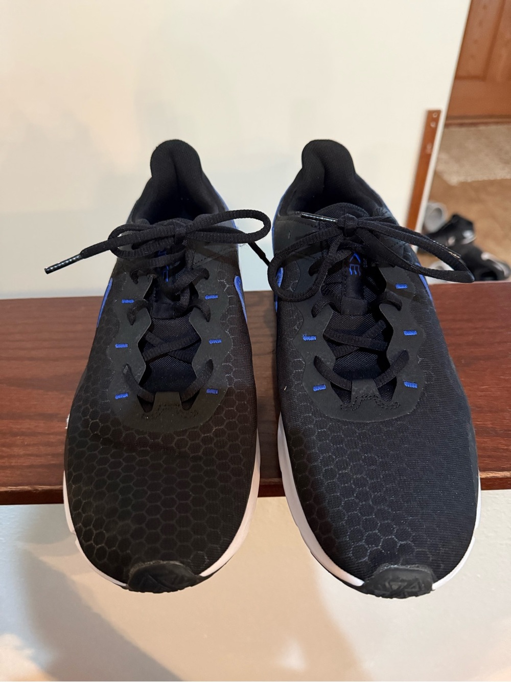 Men's Black Athletic Nike Running Shoes - Lightweight Performance